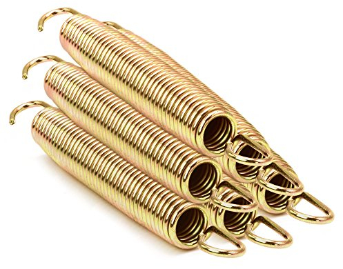 Trampolin awm® Federn 72x Ersatzfedern 16,5cm (165mm) Sprungfedern Ersatzteil für Sprungmatte