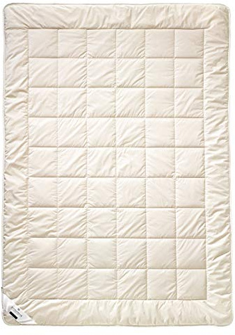 Billerbeck Bettdecke E45 Bamboo - Ganzjahresdecke – 100 x 135 cm – Baumwolldecke - Bettdecke für das ganze Jahr – mit Bambus Füllung