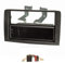 tomzz Audio 2414-028 Set di pannelli radio compatibili con Fiat Idea Lancia Musa nero con adattatore radio ISO