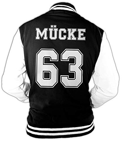 Herr College Jacke Mücke Buddy Movie Star Film, 63 baseballjacka