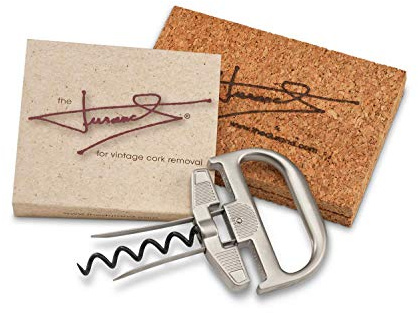The Durand® two part device to successfully remove older and fragile wine corks whole and intact.