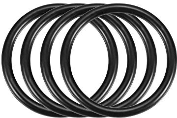 sourcingmap Nitrile Rubber O-Rings 40mm OD 33mm ID 3.5mm Width, Metric Sealing Gasket, Pack of 4