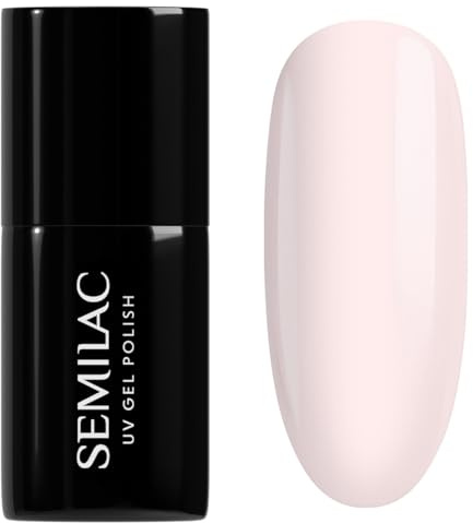 Semilac UV Nagellack 128 Pink Marshmallow 7ml Kollektion Unique
