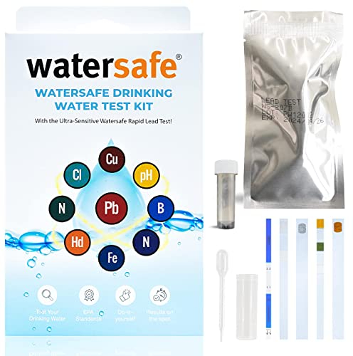 Silver Lake Research WS425B Watersafe All-In-One Well Water Test Kit