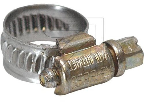 Schlauchschelle Stahlband für Durchmesser 16-27mm, z.B. Ablaufschlauch Waschmaschine