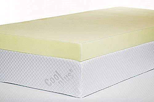 Southern Foam Memory Foam Mattress Topper, 4 Inch, UK Single