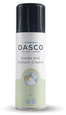 Dasco Suede & Nubuck Foam Cleaner 200 ml – Premium Shampoo Cleaner for Delicate Leather