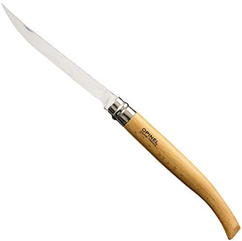 Opinel 000519 Messer, beige, One Size, Buchenholz Braun, N°15