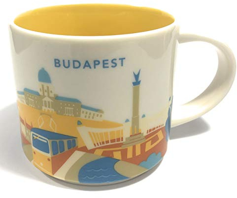 Starbucks Budapest You Are Here Kaffeetasse Mug 16oz