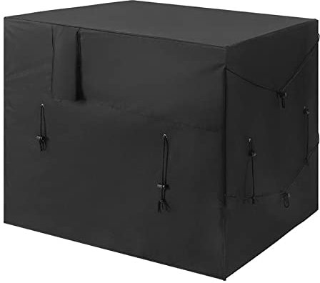 JINGLING Chauffage Piscine, Pompe à Chaleur Piscine réglable, mobilier d'extérieur imperméable en Tissu Oxford 210D pour climatiseur, mobilier, 107x86x78cm
