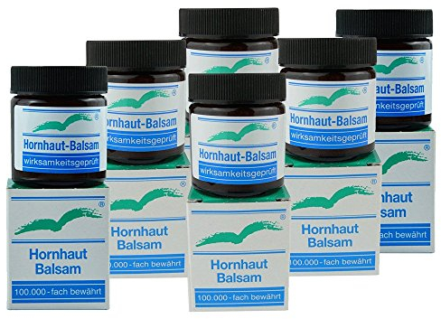 Hornhautentferner, Anti-Hornhaut, sanfte Fußpflege, ergiebige Creme, 6-er Spar-Pack bis zu 75% der Hornhaut weg in 28 Tagen