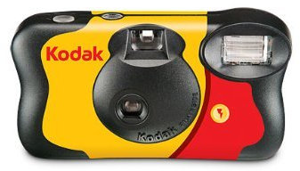 3 X FunSaver Disposable Camera with Flash 800 ISO