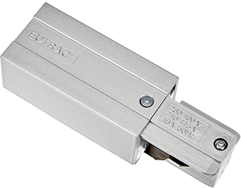 Slv Gris Sistema alimentador para Carril de Superficie trifásico EUTRAC (145524)