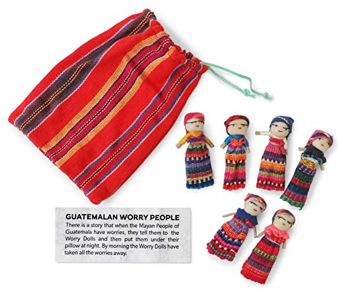 Purity 6 große Sorgenpuppen im Beutel