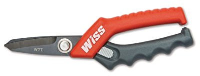 Crescent Wiss 7 Titanium Coated Utility Shears - W7T , Black