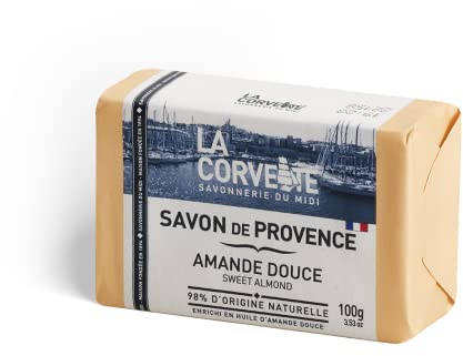 La Corvette, Sapone Provence Mandorla Dolce, 100g