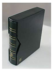 LEUCHTTURM Ringbinder Optima Classik Design incl. Schutzkassette in grün