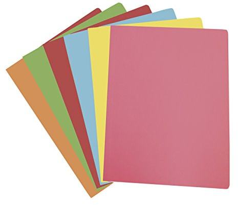 Elba Gio - Pack de 50 subcarpetas simples, Fº, multicolor