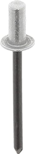Restagraf - Rivet Étanche Aluminium & Tige Acier - Diamètre 4,8 mm - Longueur 11 mm - Réf. 4154 - Sachet de 81