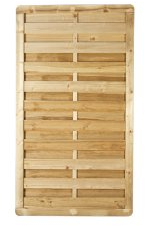 MEIN GARTEN VERSAND Sichtschutzzaun Holz massiver Terrassen Windschutz Maß 100 x 180 cm (Breite x Höhe) aus Kiefer/Fichte Holz, druckimprägniert Bremen
