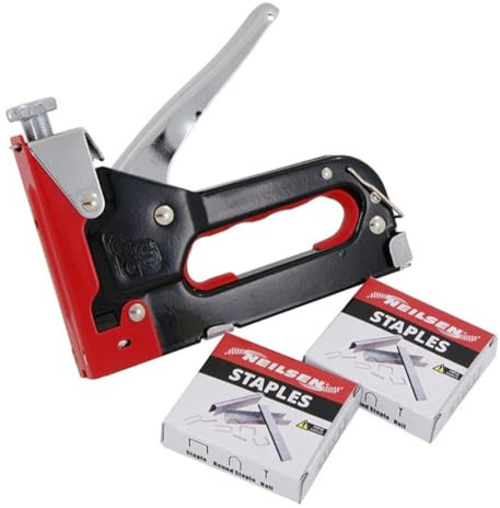 Neilsen Tools Neilsen CT1609 - Grapadora para tapicería (madera, color naranja y negro, 1 unidad/S)