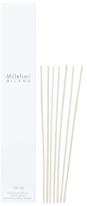 Millefiori Milano – Bastoncini di Ricambio per Diffusore a Bastoncini 100 ml – Accessori per Profumazione Ambiente