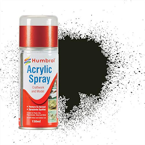 Humbrol AD6163 No 163 mörkgrön satinspray