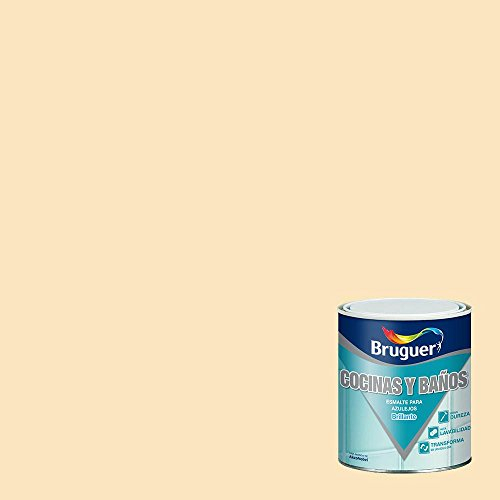 Bruguer Esmalte para Azulejos Brillante Beige Bizcocho 750 ml