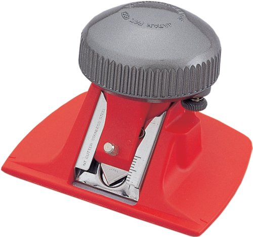 NT Professional Mat Cutter,Red, 45 Degree Bevel Mat Board Cutter, 1 Cutter (MAT-45P), Aluminum Die-Cast Grip