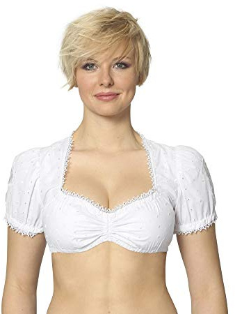 Stockerpoint dam traditionell blus B – 3025, vit (vit), 34