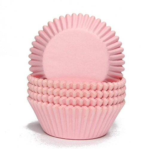 Miss Bakery's House® Papierbackförmchen - Standard - Rosa - 75 Stück