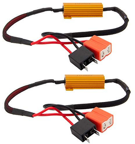 Adapter Universe 2 x H7 LED SMD CANBUS No Error bis 50W Widerstände Widerstand Nebelscheinwerfer