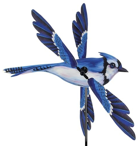 Premier Kite PKGIBJ18 Girouette Oiseau Geai, Multicolore, 50,8 x 17,8 x 100 cm