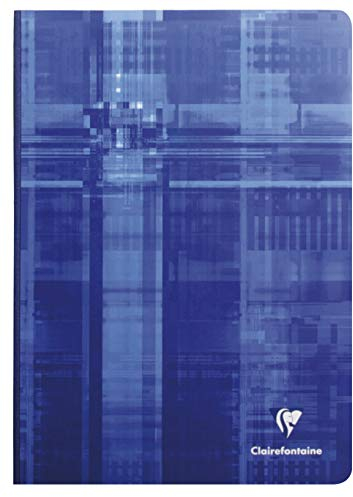 Clairefontaine 9140C - Kladde /Notizbuch DIN A4 21x29,7cm, mit Softcover, 96 Blatt blanko 90g, farbig sortiert, 1 Pack
