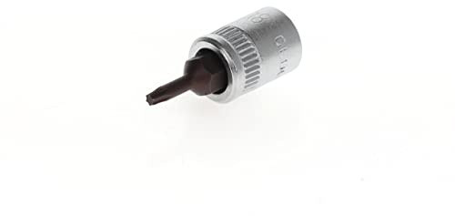 GEDORE Inserto Cacciavite, Inserto Torx Interno, Corto, T8 2.31 mm, 1/4 pollici, 6.3 mm, Inserto Giravite, Utensile, ITX 20 T8
