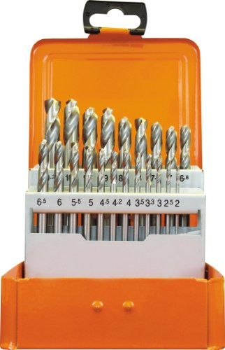 Projahn Bohrerkassette HSS-G DIN1897 21-teilig Durchmesser 2-10,2 mm um 0,5 60840