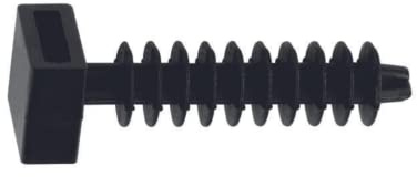 INDEX TACOBRINE8 - Taco para bridas. Negro (Negro Ø8, 100 uds.)