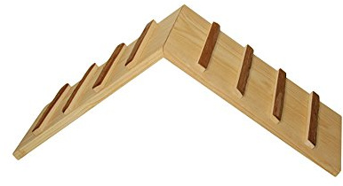 Holzbrücke und Käfigausstieg Nature, 35x17x20cm