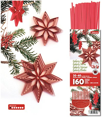 Set de quilling Karen Marie « Galaxy Stars » Rot