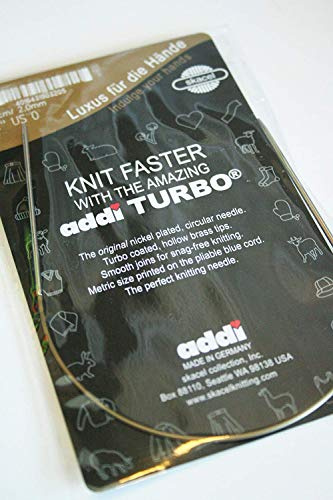 addi Classic Basic Rundstricknadel, 30 cm, 5,50 mm