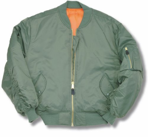 Delta Classic MA-1 Bomber Flight Jacket Sage Green (M)