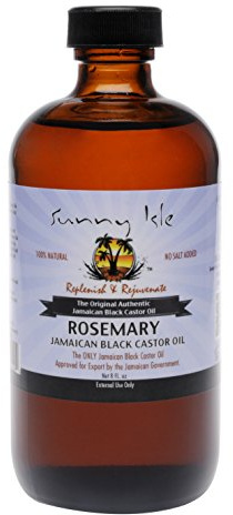 Sunny Isle Rosemary Jamaican Black Castor Oil, 8 oz