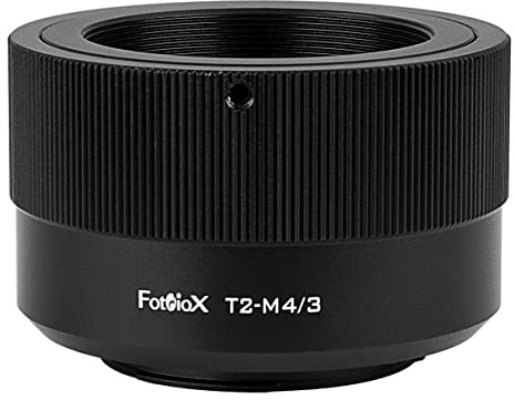 Fotodiox Lens Mount Adapter, T-Mount Lens to MFT Micro 4/3 Four Thirds System Camera Mount Adapter, for Olympus Pen E-PL1, E-P2, Panasonic Lumix DMC-G1, G2, GH2, GF1, GH1 G10