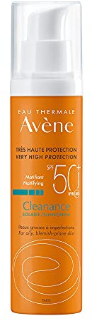Avène, Filtro solar facial (SPF 50+, piel grasa) - 50 ml.