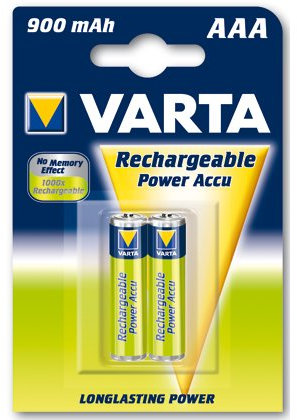 50X Varta 48078 Ready to Use AAA (Micro)/HR03 (56703) - 800 mAh, 2 STK. Blister - LSD-NiMH Akku (Ready-to-Use), 1,2 V