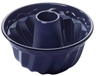 Dr. Oetker Back-Liebe Molde Redondo para Rosco Alto redondo, Pastel Savarín, Bizcochos, Flanes y Tartas, Base Esmaltada y Antiadherente, Resistente hasta 230ºC, 18cm de Diámetro, 1 ud.