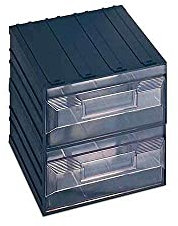 Terry 4037018 Tipo 18 Cassettiere, Vision, 2 Pezzi, Verde