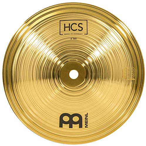 Meinl Cymbals HCS Plato Bell de 8 pulgadas (20,32cm) Platillos de Batería – Latón, Acabado Tradicional (HCS8B)