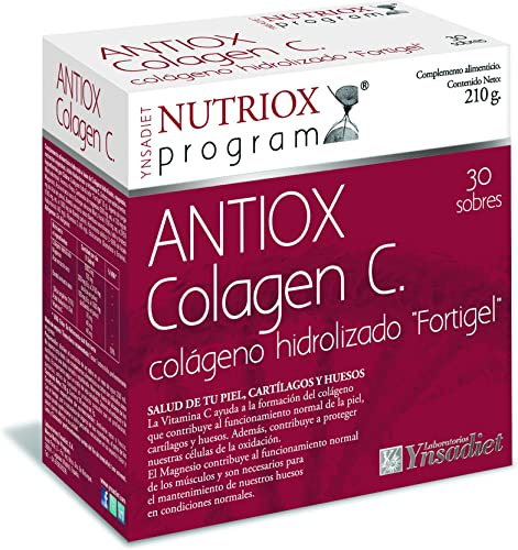 Nutriox Antiox Colagen C, Colágeno Hidrolizado Fortigel - 30 Sobres
