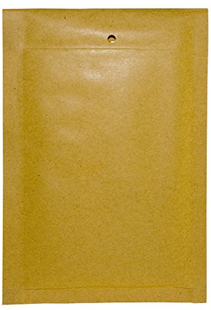 Arofol 2FVAF000005 Luftpolstertaschen Nummer 5, 100 Stück, 220x265 mm, goldgelb/braun